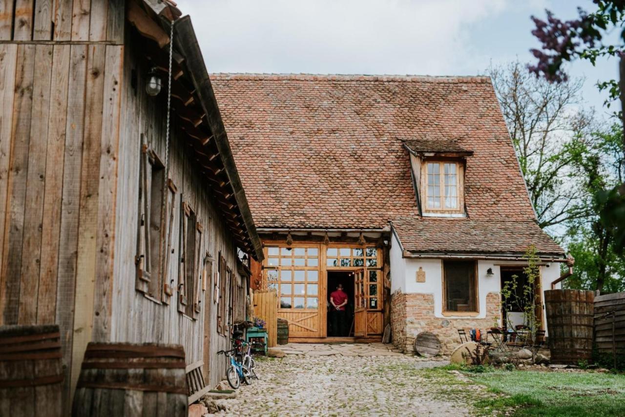 Viscri 32 - White Barn And Blue House Exterior foto