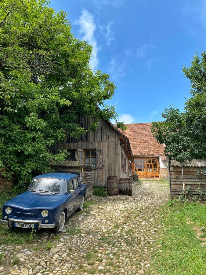 Viscri 32 - White Barn And Blue House Exterior foto